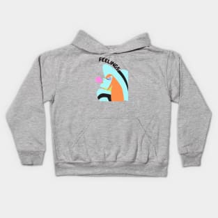 Feelings Kids Hoodie